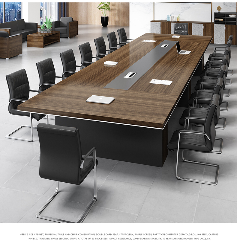 會(huì)議桌條形桌多人洽談桌會(huì)議室辦公桌
