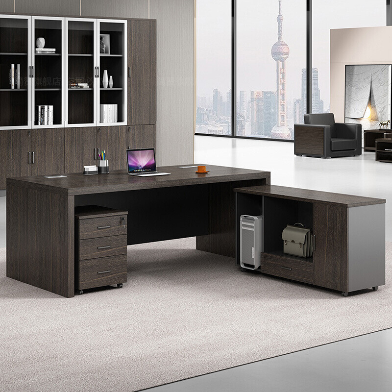 老板桌辦公班臺(tái)大班桌經(jīng)理辦公桌